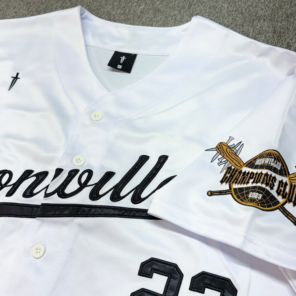 Ironwilled Baseball Jersey Men's XL‎ Champions Club 2023 Embroidered Baggy Rare